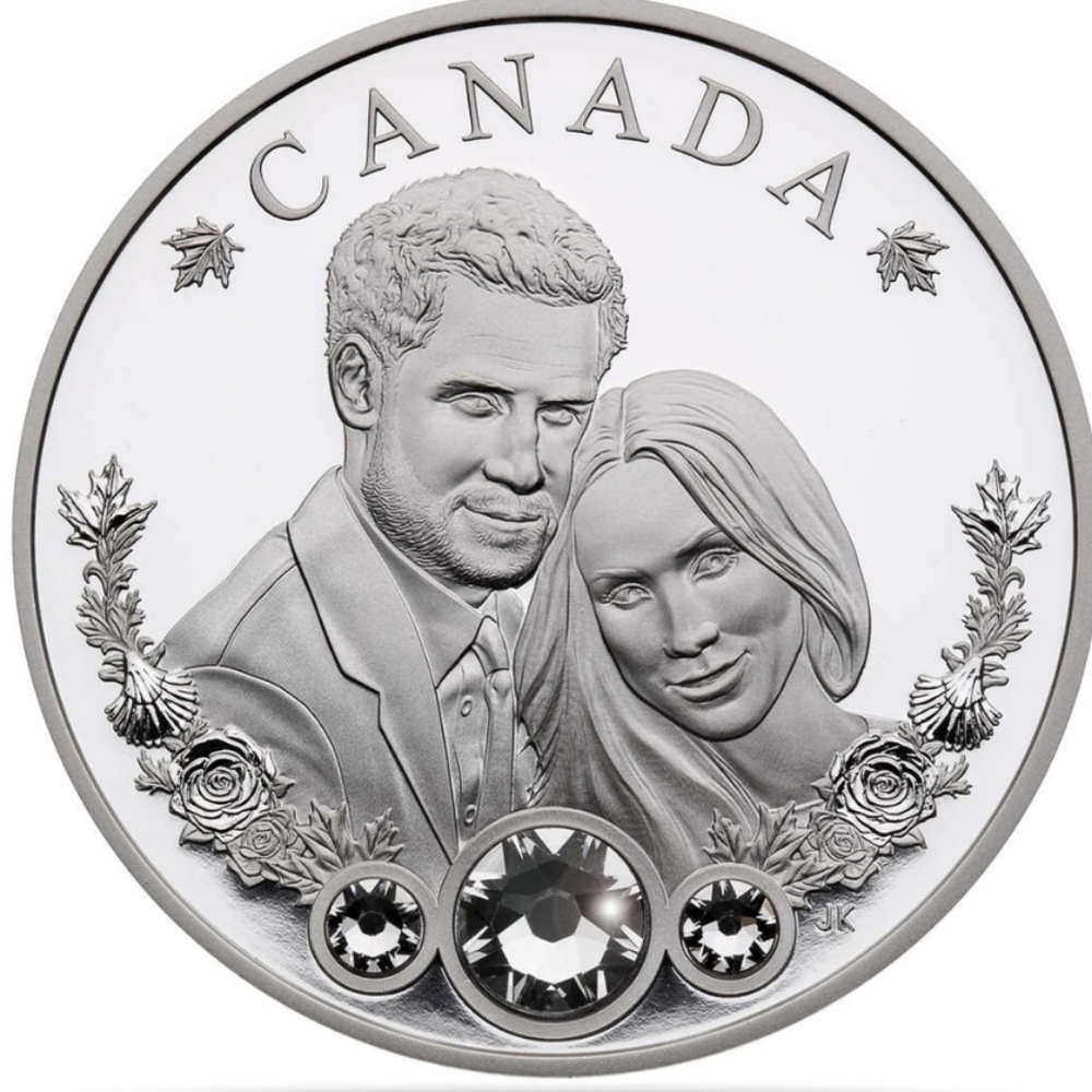 2018 RCM $20 The Royal Wedding of Prince Harry and Ms Meghan Markle Coin